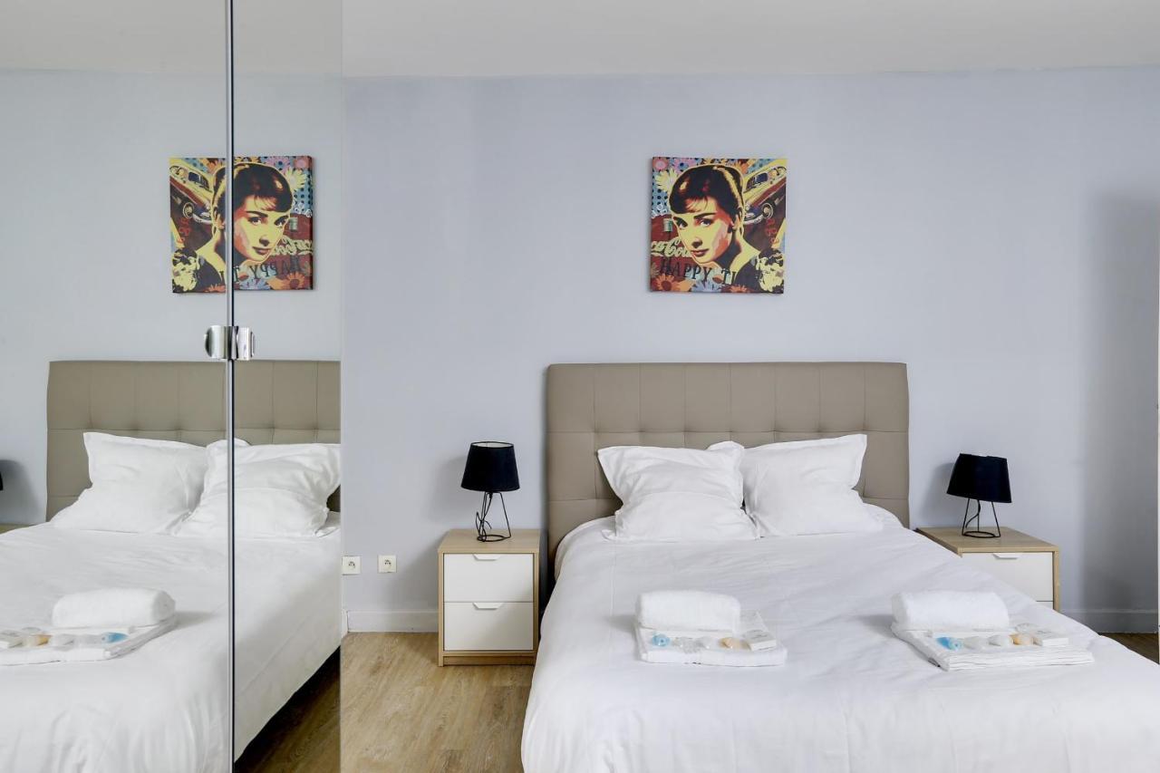 170 Suite Angouleme Large Duplex Style Apt With1 Bdr Paris Central Exterior foto